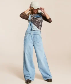 Levi's® XL Denim Overalls Invested Indigo Sale