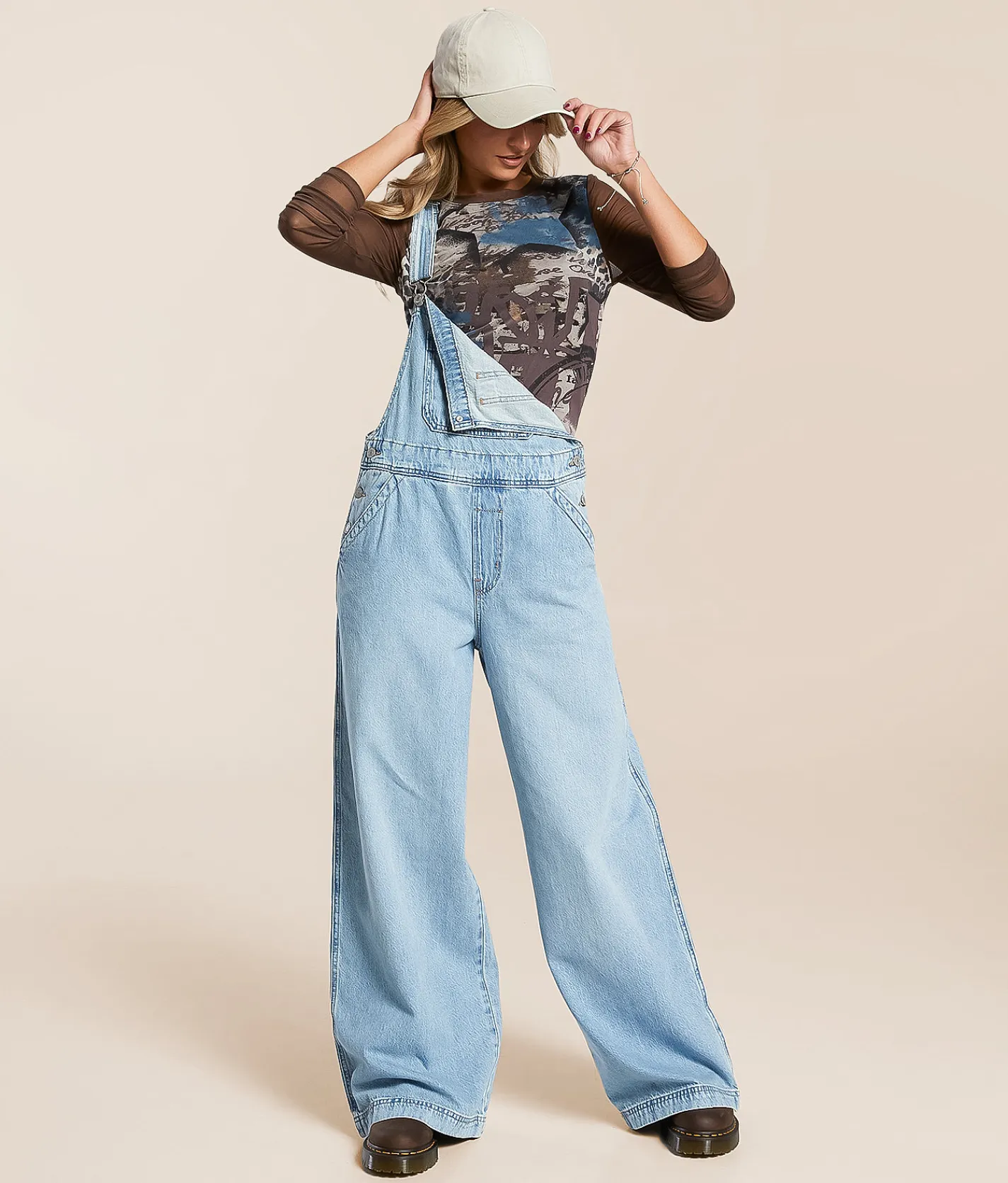 Levi's® XL Denim Overalls Invested Indigo Sale