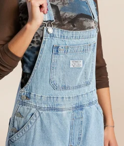Levi's® XL Denim Overalls Invested Indigo Sale