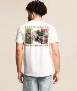 Freedom Ranch Xochil Bird T-Shirt White Hot