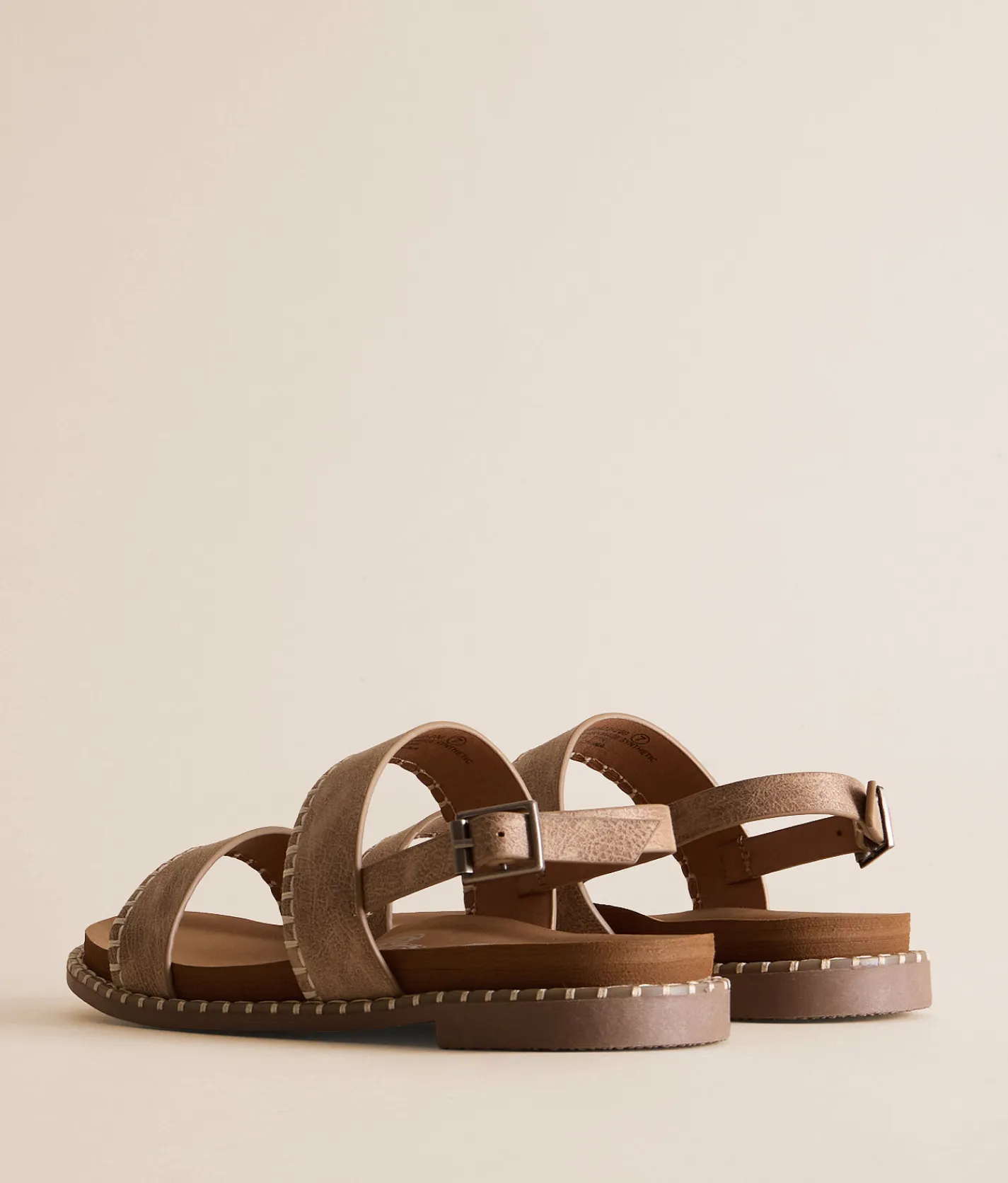 Very G Yara Embroidered Sandal Brown Discount