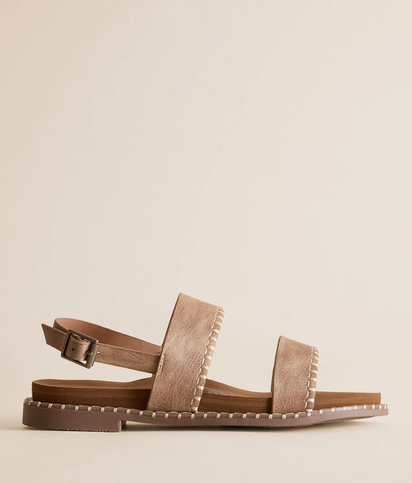Very G Yara Embroidered Sandal Brown Discount
