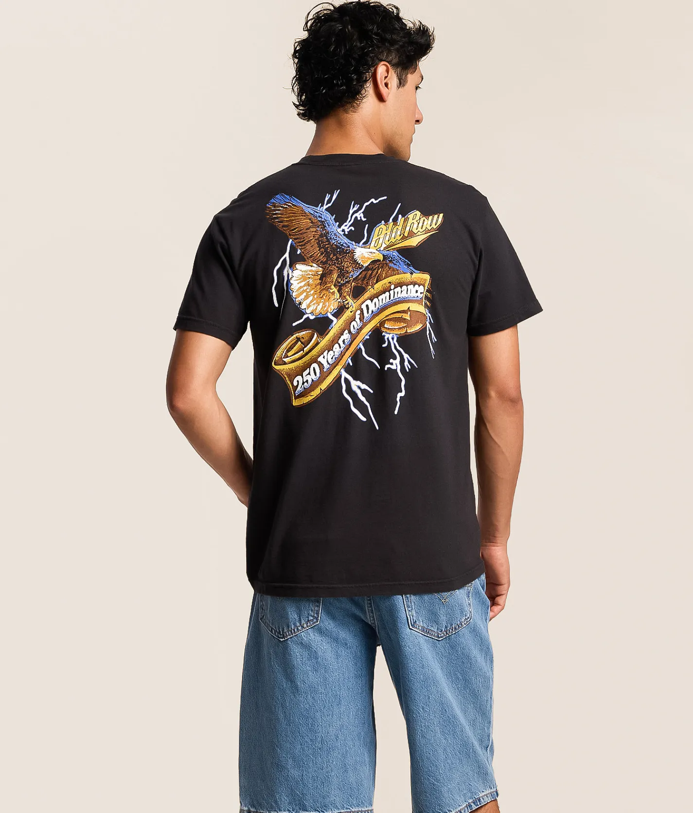 Tops|Graphic T-Shirts | Old Row 250 Years Of Dominance T-Shirt Black