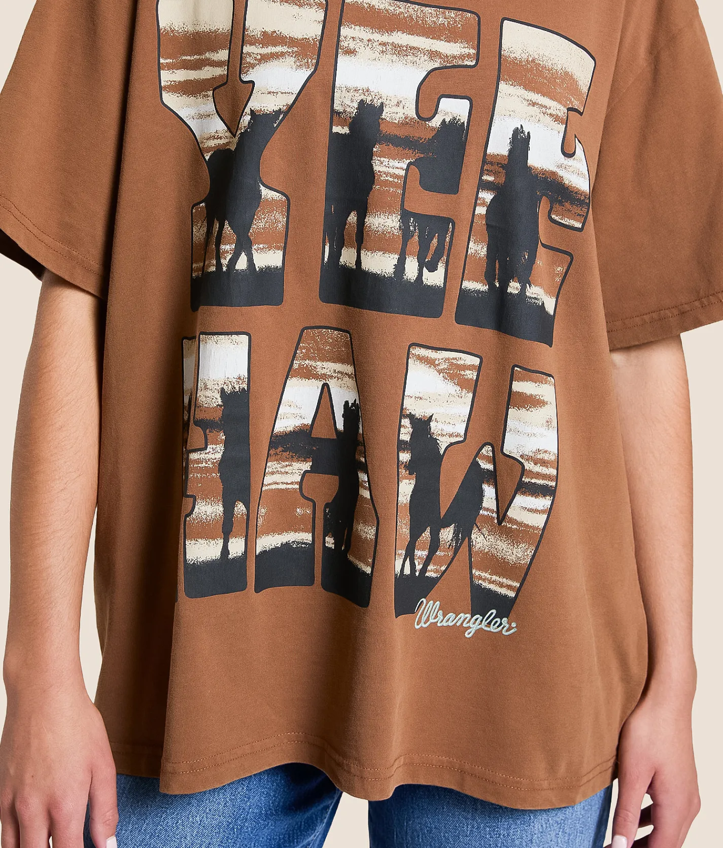 Tops | Wrangler® Yee Haw T-Shirt Aztec