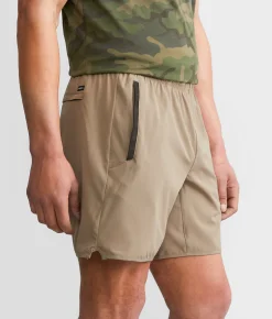 RVCA Yogger Active Stretch Short Pine Grey Sale