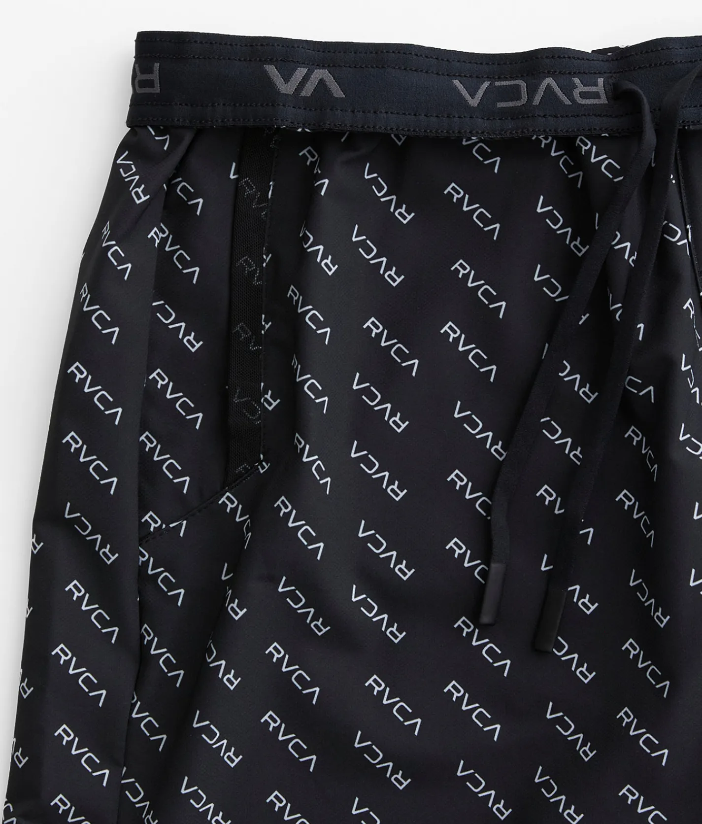 Bottoms|Activewear | RVCA Yogger Active Stretch Short RVCA Monogram