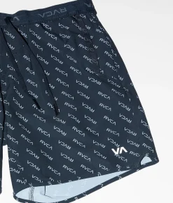 Bottoms|Activewear | RVCA Yogger Active Stretch Short RVCA Monogram