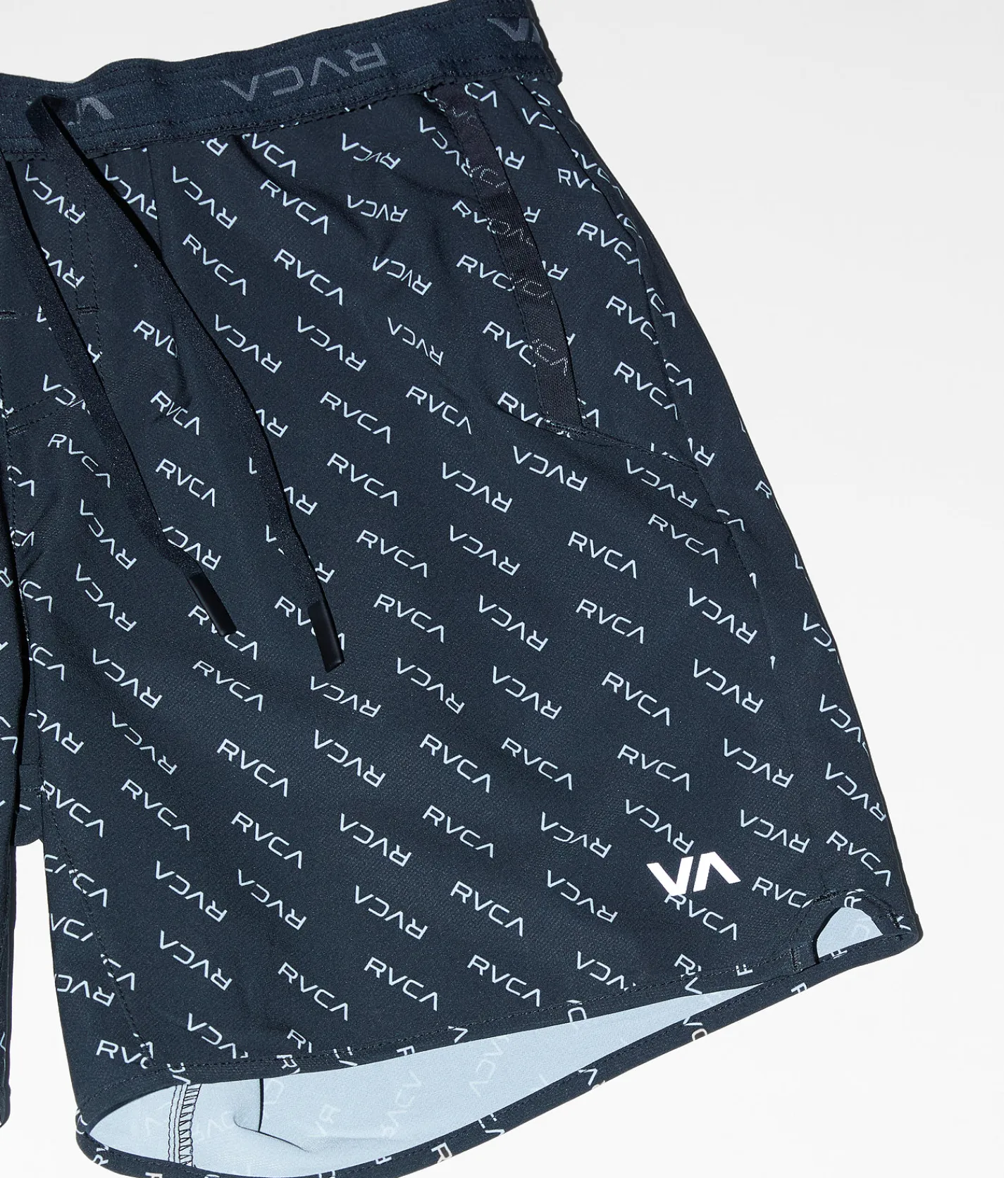 Bottoms|Activewear | RVCA Yogger Active Stretch Short RVCA Monogram