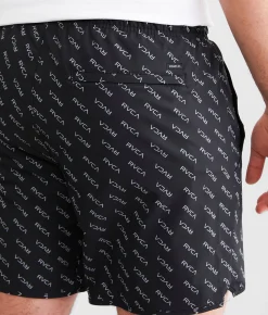 Bottoms|Activewear | RVCA Yogger Active Stretch Short RVCA Monogram