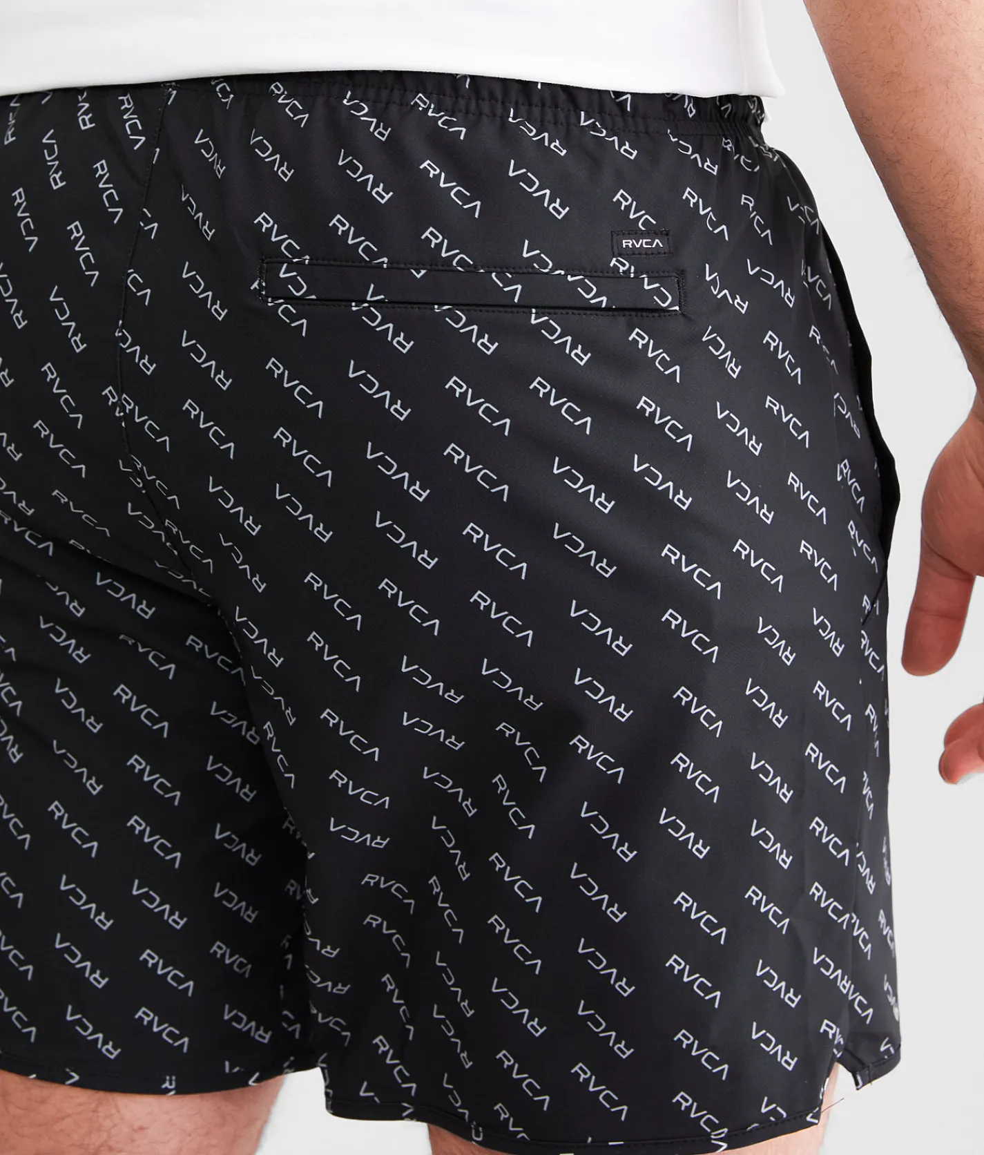 Bottoms|Activewear | RVCA Yogger Active Stretch Short RVCA Monogram