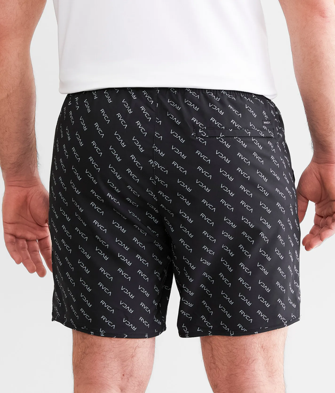 Bottoms|Activewear | RVCA Yogger Active Stretch Short RVCA Monogram