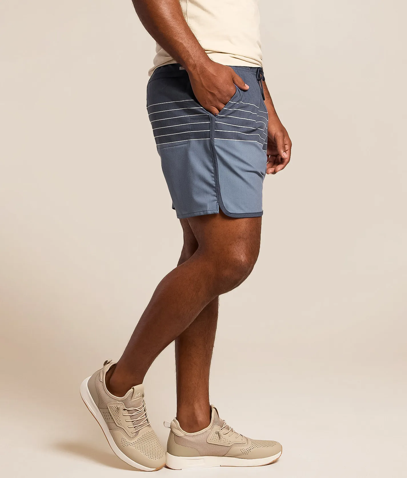 Bottoms|Activewear | RVCA Yogger Hybrid Stretch Short Moody Blue