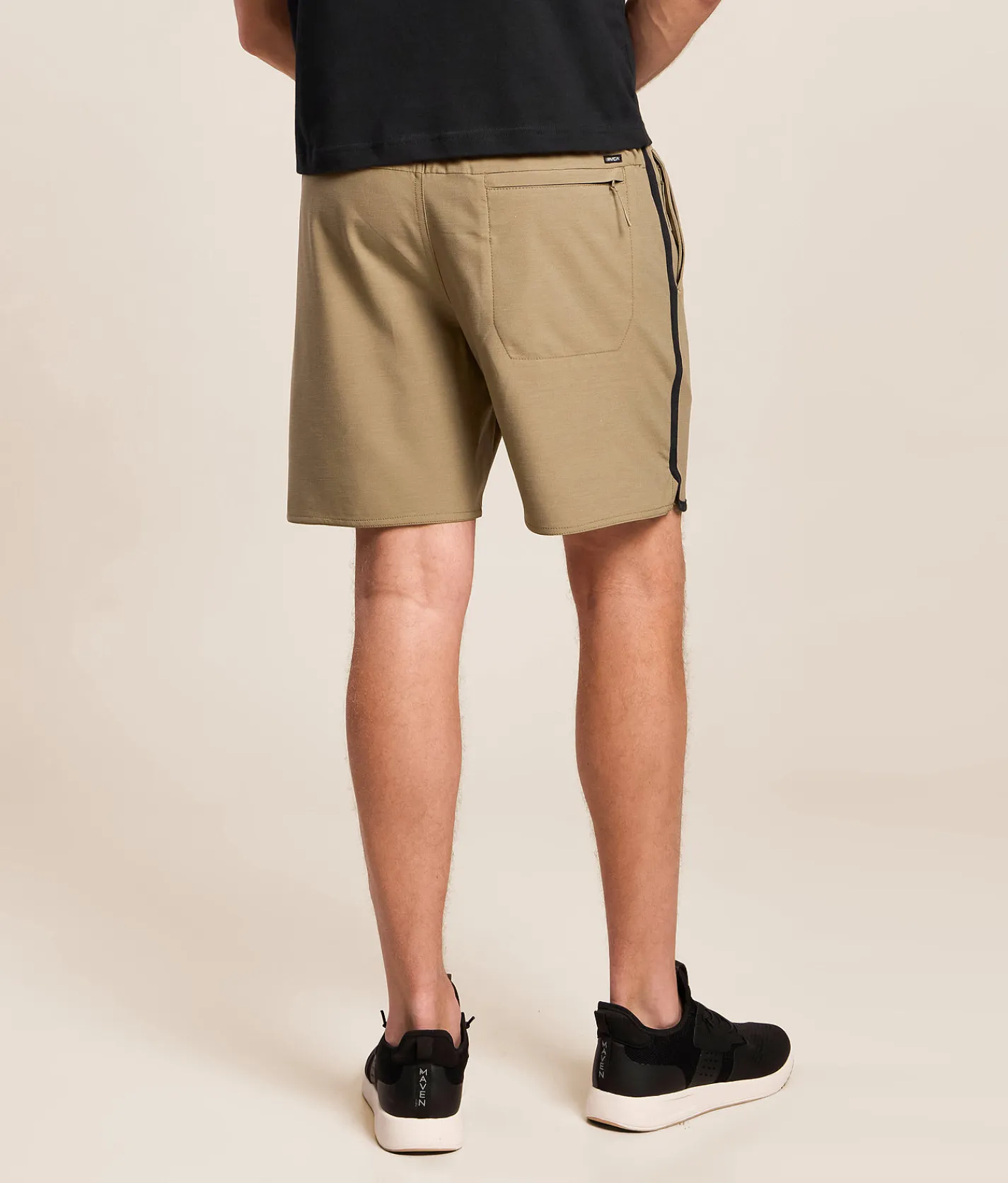 Bottoms|Shorts | RVCA Yogger Hybrid Stretch Short Covert Green