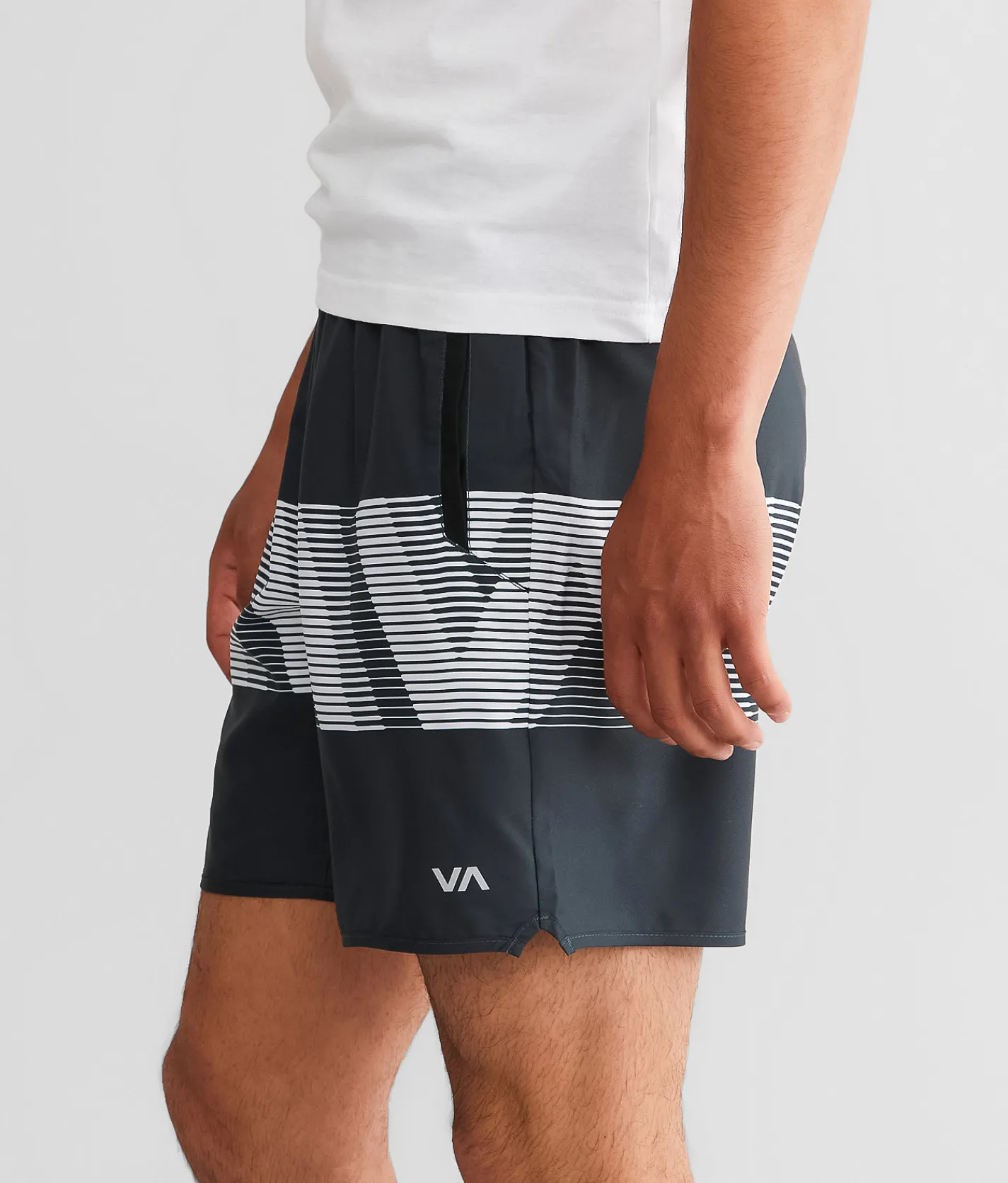 RVCA Yogger IV Active Short Black VA Blur