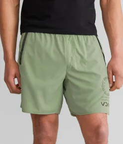 Bottoms|Activewear | RVCA Yogger IV Active Short Green Haze