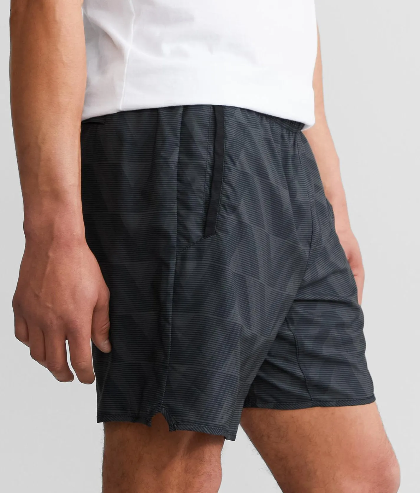 RVCA Yogger IV Active Short Black Blur Discount