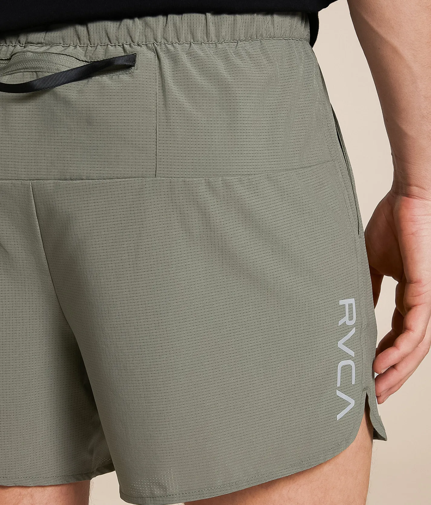 RVCA Yogger Lite Stretch Short Sage Leaf Outlet