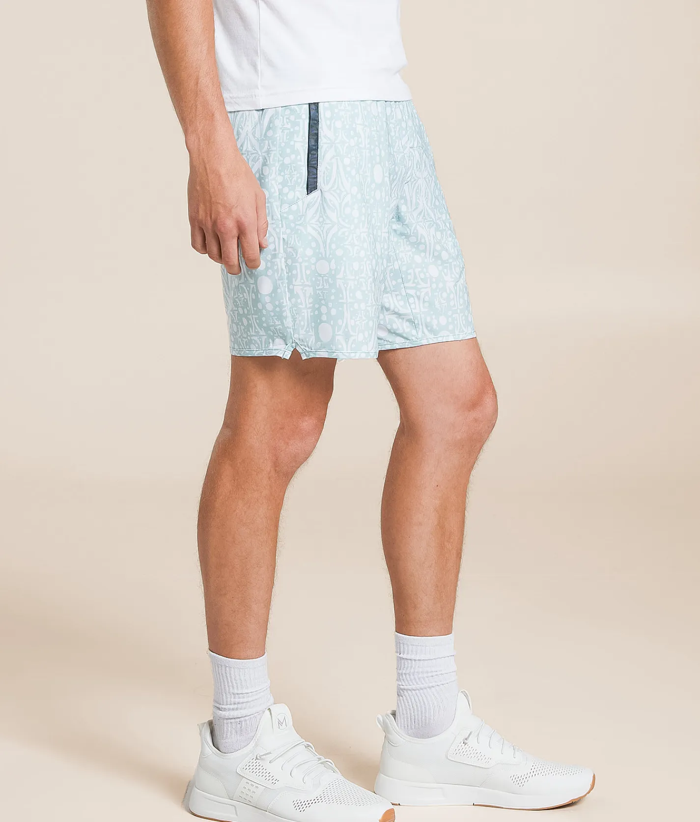 Bottoms|Activewear | RVCA Yogger Rich Jacobs Stretch Short Blue Haze