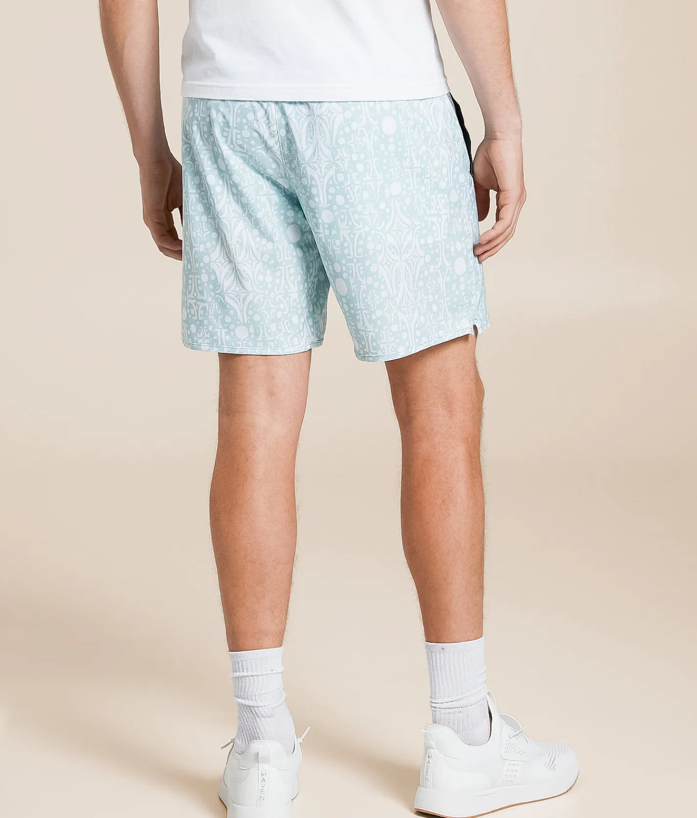 Bottoms|Activewear | RVCA Yogger Rich Jacobs Stretch Short Blue Haze