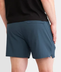 Bottoms|Activewear | RVCA Yogger Stretch Short Petrol Blue