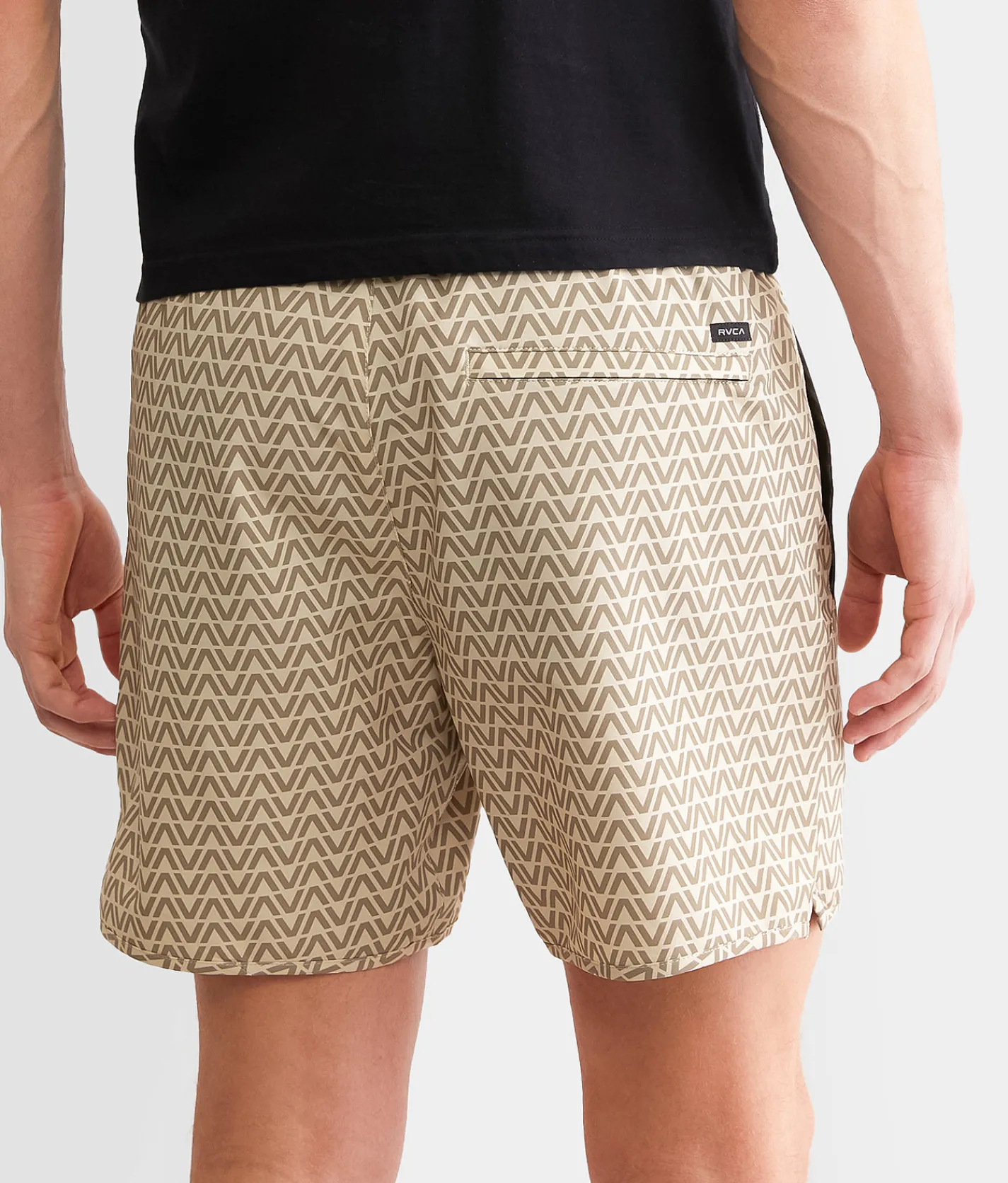 RVCA Yogger Stretch Short Oatmeal Online