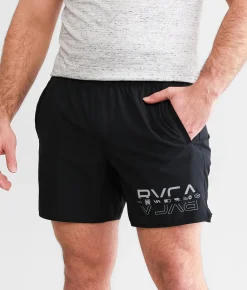 Bottoms|Activewear | RVCA Yogger Stretch Short Smoke