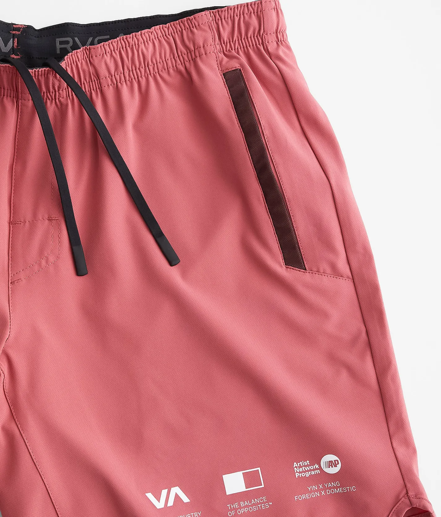 Bottoms|Activewear | RVCA Yogger Stretch Short Wild Ginger