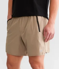 Bottoms|Activewear | RVCA Yogger Stretch Short Dark Khaki