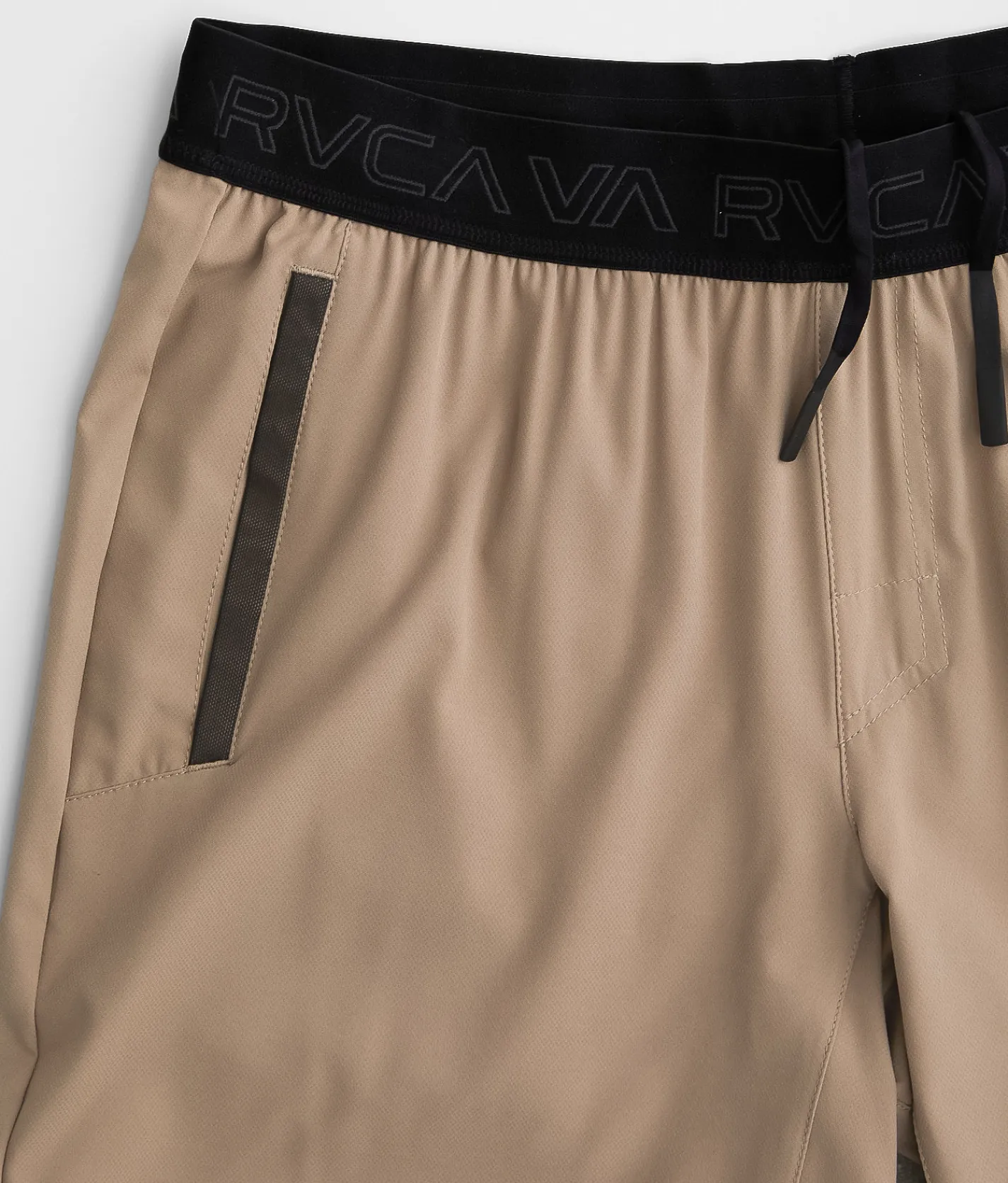 Bottoms|Activewear | RVCA Yogger Stretch Short Dark Khaki