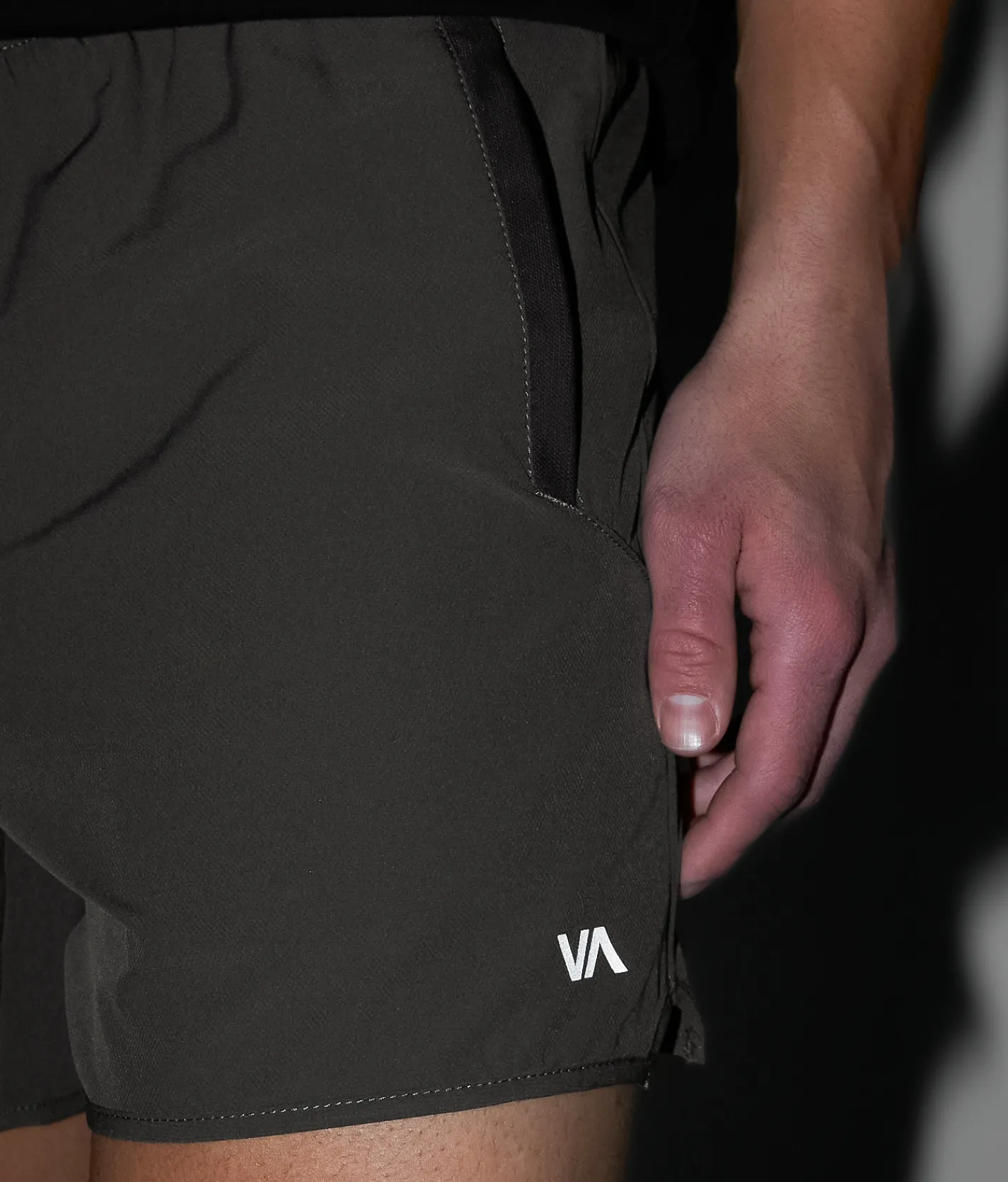 RVCA Yogger Stretch Short Slate New