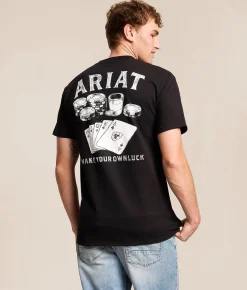 Ariat Your Luck T-Shirt Black Sale