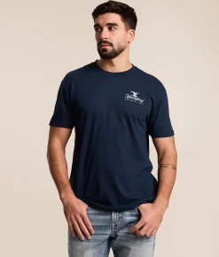 Tops|Graphic T-Shirts | JEDCo Yuengling All American T-Shirt Navy