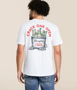 JEDCo Yuengling Ice Buckle T-Shirt White