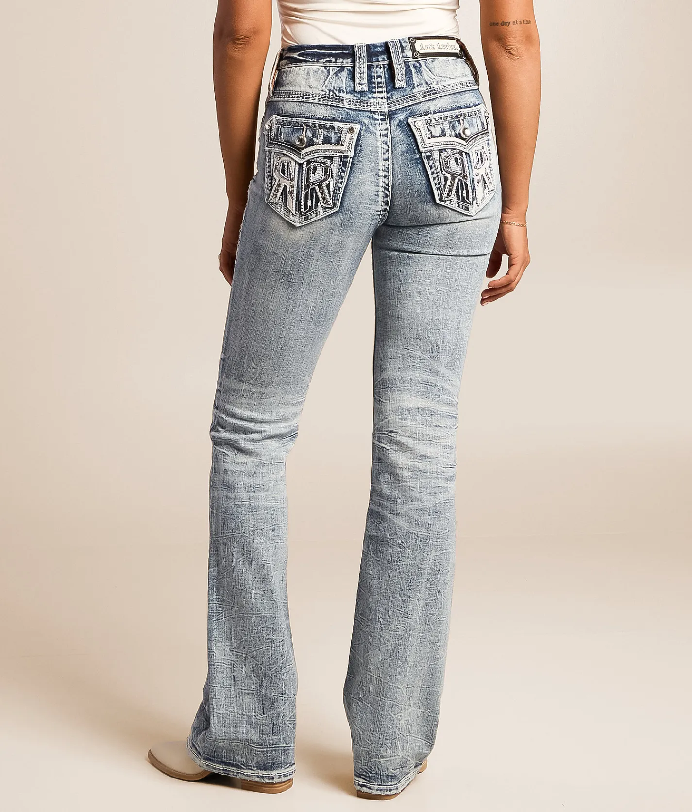 Rock Revival Yulini Curvy High Rise Boot Stretch Jean Yulini HB204 Outlet