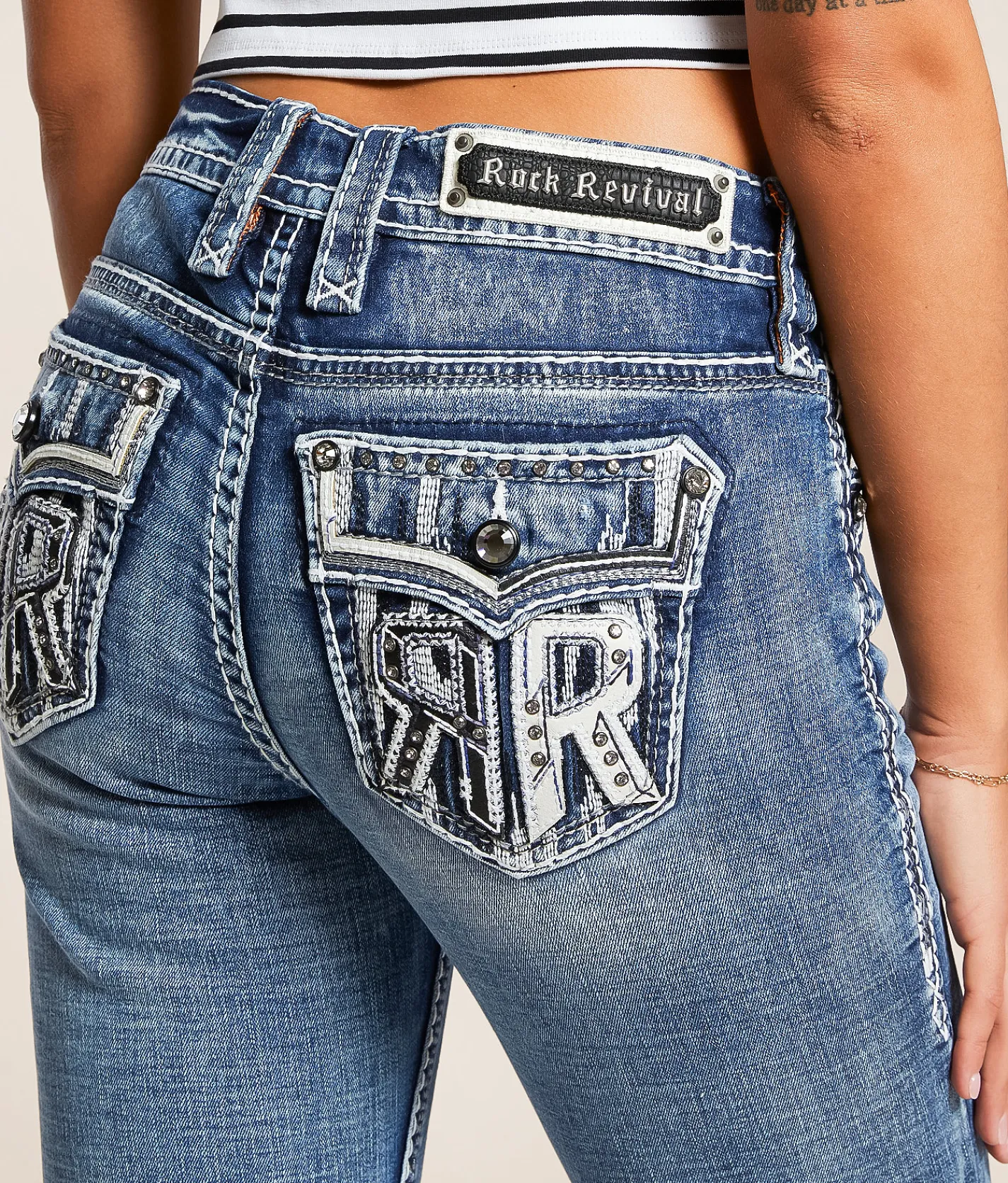 Rock Revival Yulini Universal Boot Stretch Jean Yulini NB201 Best