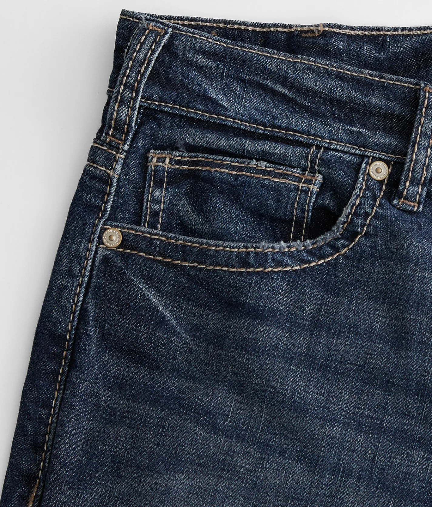 Silver Jeans Co. Zac Relaxed Straight Stretch Jean Indigo Online