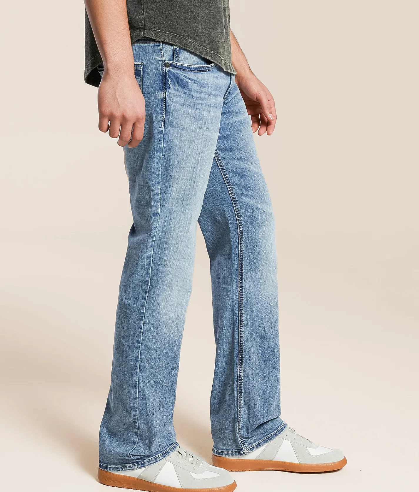Bottoms | Silver Jeans Co.™ Zac Straight Stretch Jean Indigo