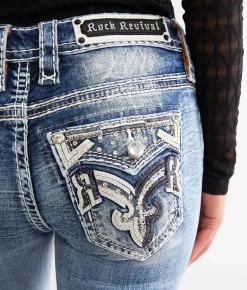 Jeans|Bottoms | Rock Revival Zarina Low Rise Boot Stretch Jean Zarina B200