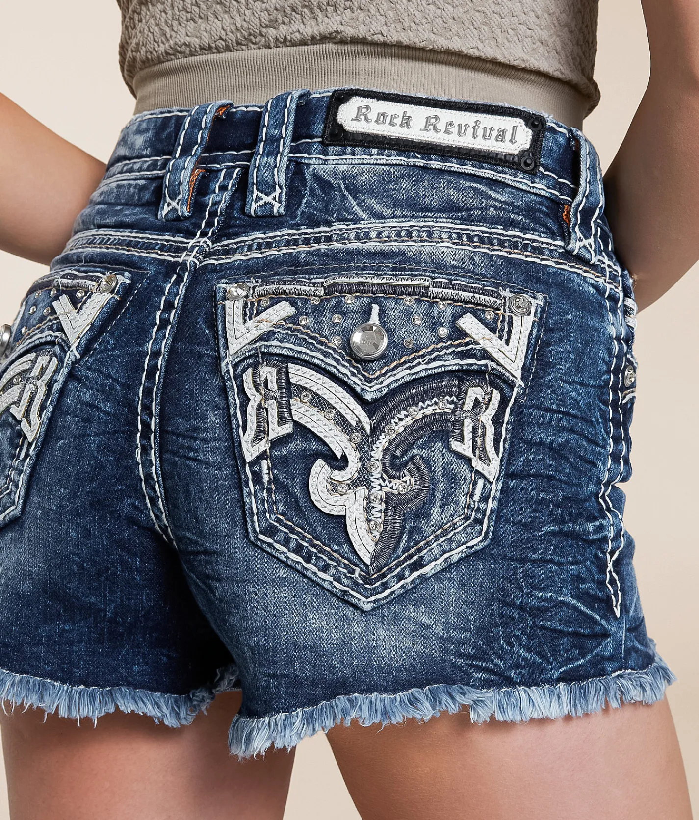 Bottoms|Shorts | Rock Revival Zarina Universal Stretch Short Zarina NH203
