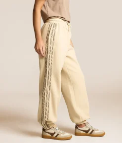 Gilded Intent Striped Jogger Zebra Clearance