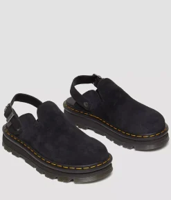 Shoes | Dr. Martens Zebzag Suede Mule Black