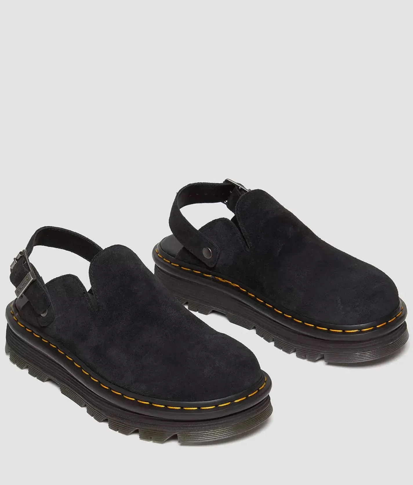 Shoes | Dr. Martens Zebzag Suede Mule Black