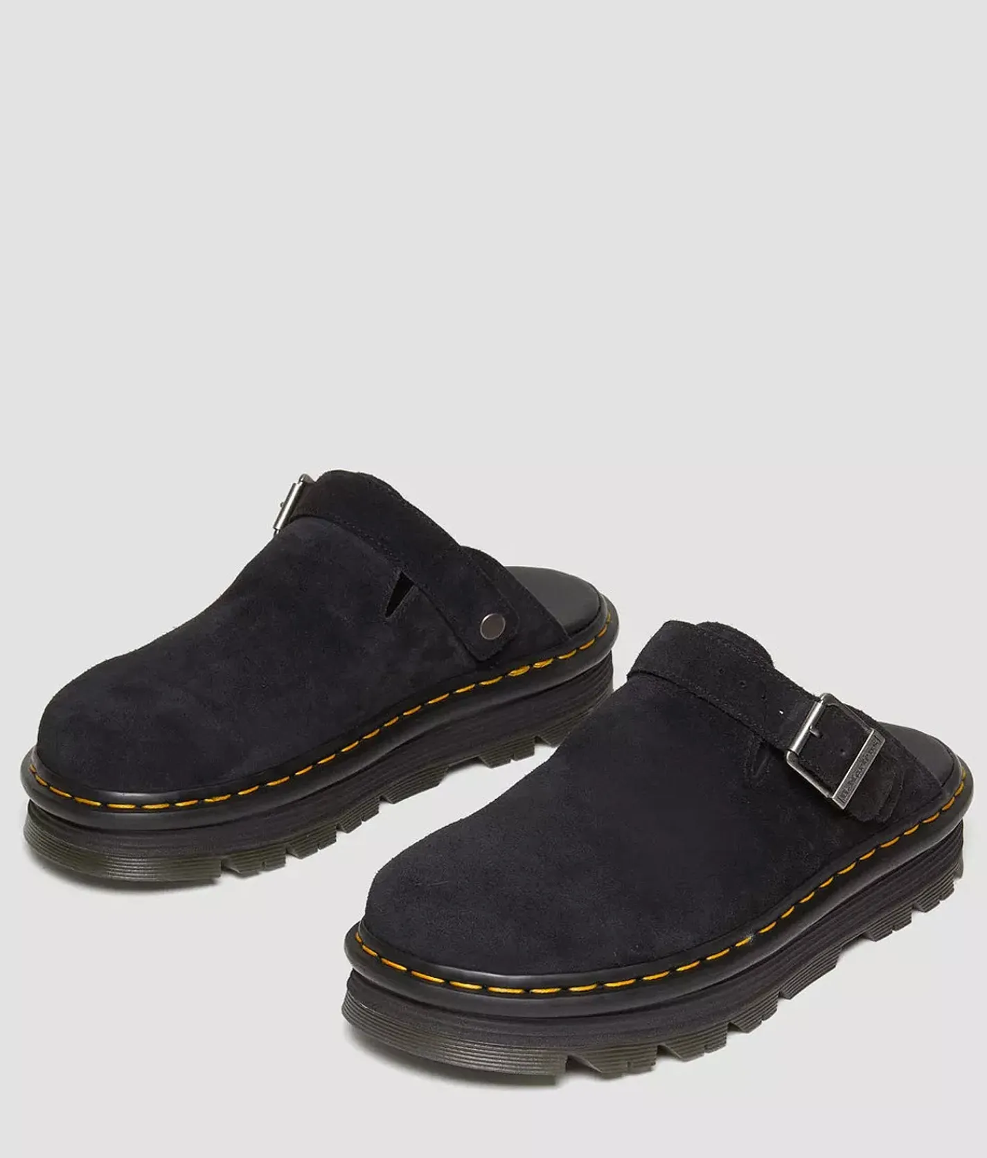 Shoes | Dr. Martens Zebzag Suede Mule Black