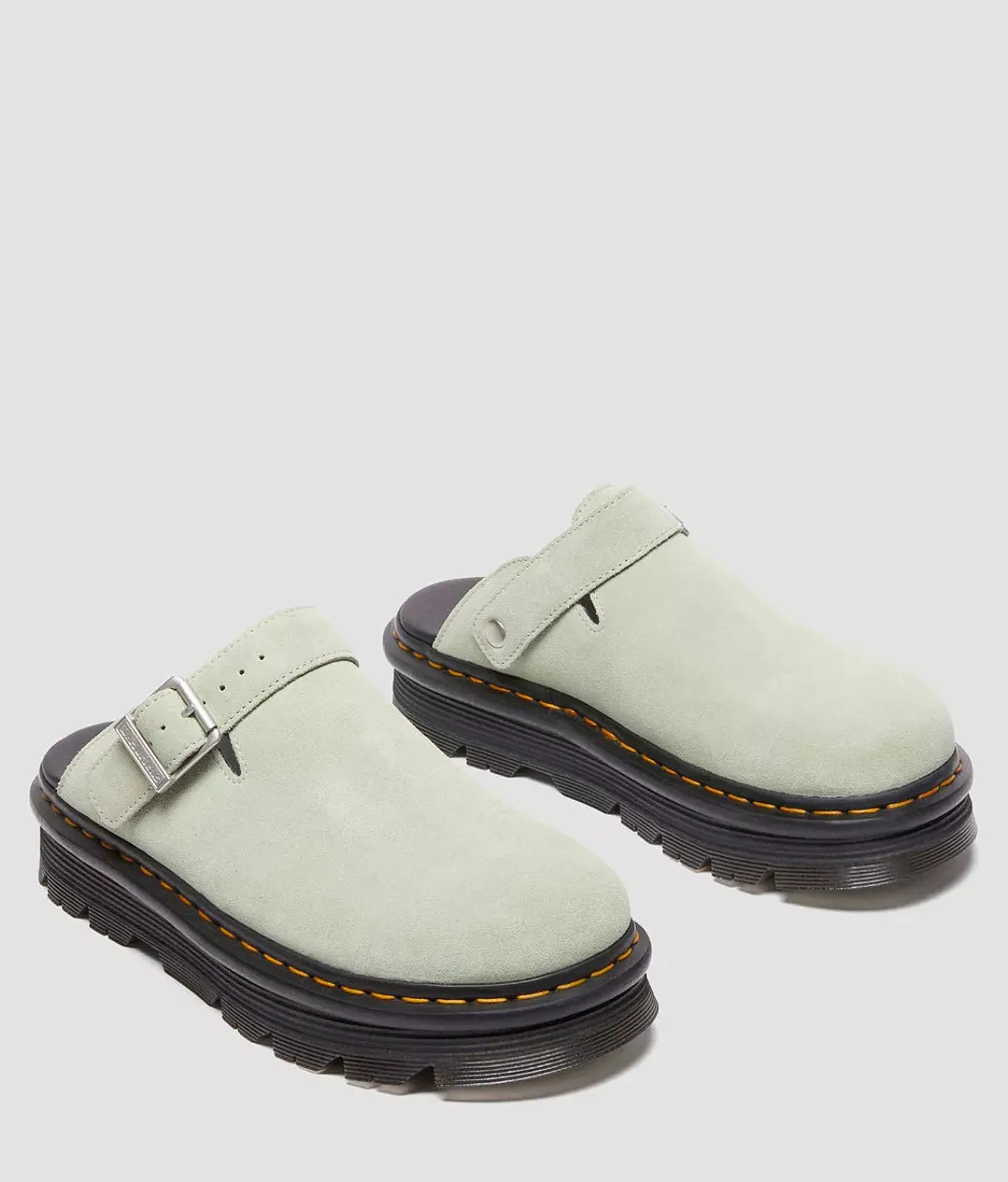 Dr. Martens Zebzag Suede Mule Sage Green Online