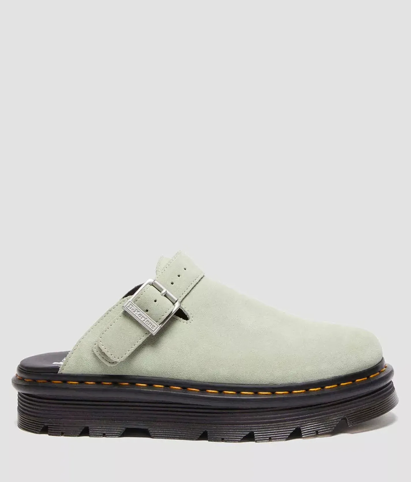 Dr. Martens Zebzag Suede Mule Sage Green Online