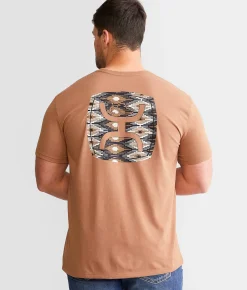 Hooey Zenith T-Shirt Light Brown New