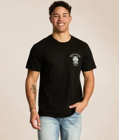 Sullen Zero Lucks Given T-Shirt Jet Black Online