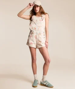 Rompers & Jumpsuits | Free People Ziggy Floral Overall Short Sundrench