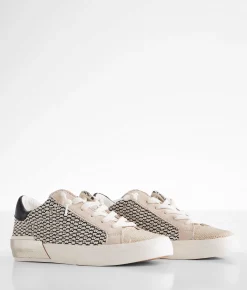 Shoes | Dolce Vita Zina Low Top Raffia Sneaker Black Natural Raffia
