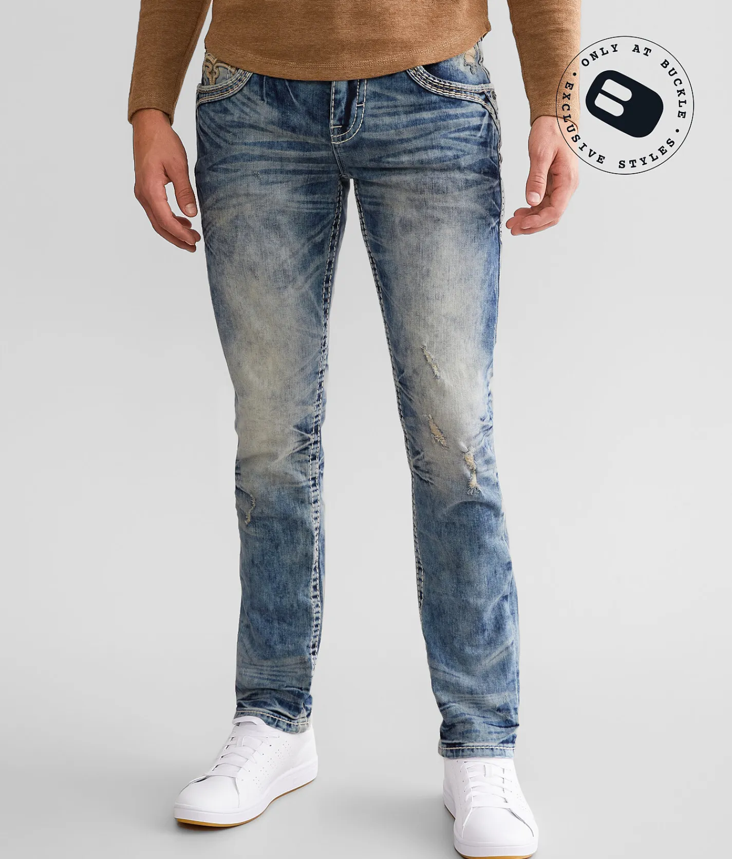 Bottoms|Rock Revival Jeans | Rock Revival Zinfandel Slim Taper Stretch Jean Zinfandel SA223